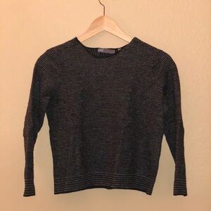 Vince kids wool and linen blend sweater